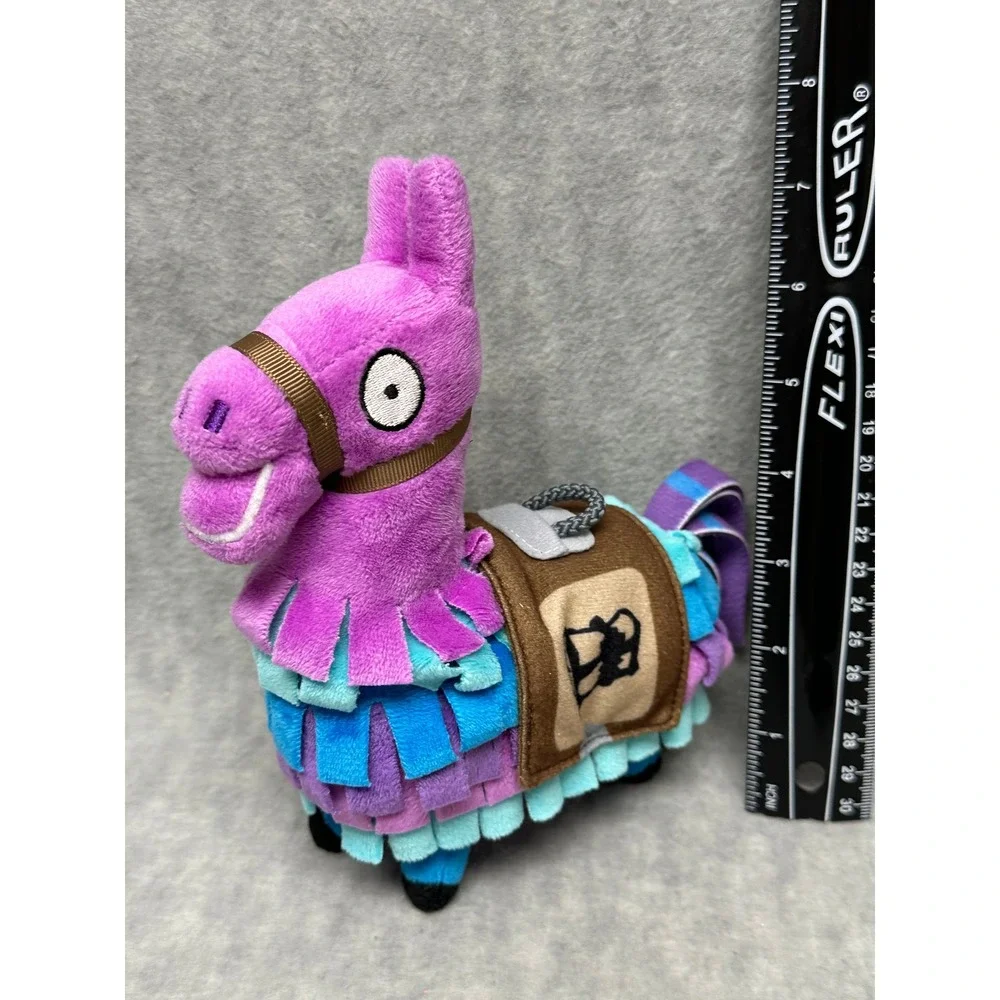 Fortnite Loot Llama Plush 8 Inch‎ Stuffed Animal Toy Purple Teal Blue 2018 Epic